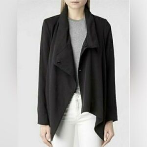 AllSaints Bayle Monument Coat Jacket XS 0 EU 32